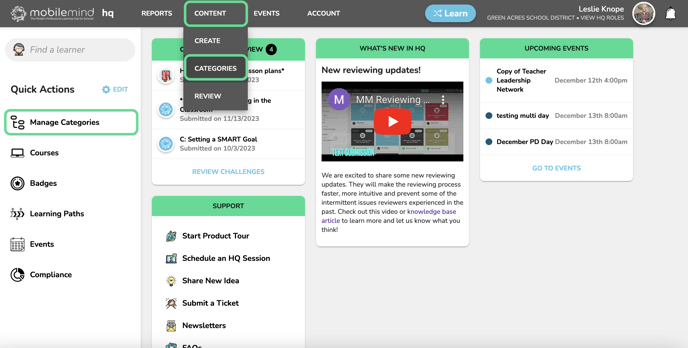 1- content tab