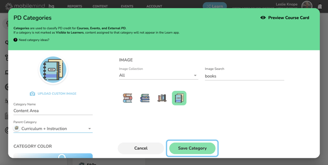 7- save category