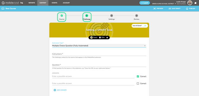 11- challenge page