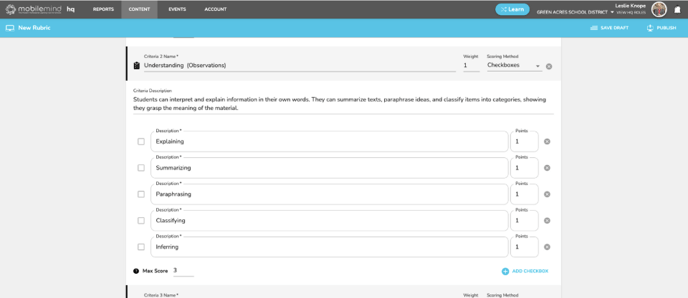 7- more checkboxes