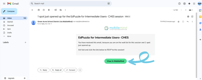 5- waitlist email