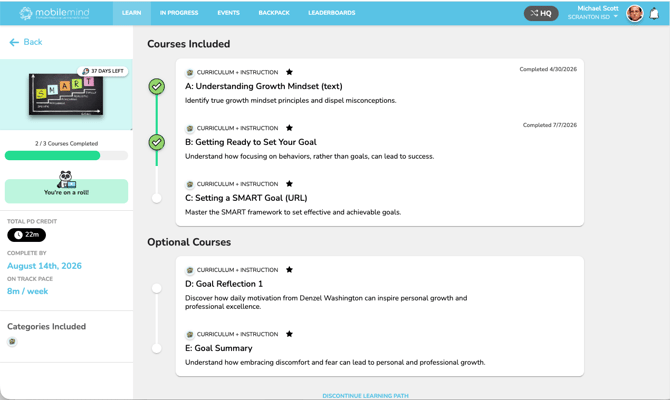 optional courses 4